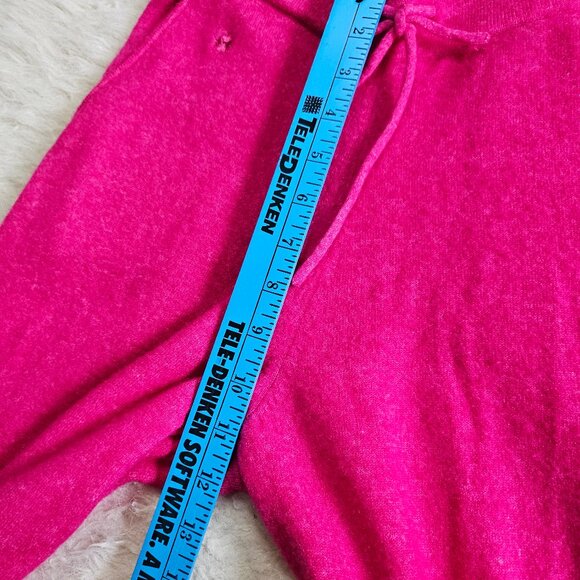 Kate Spade Wool Cashmere Blend Knit Drawstring Dream Jogger Pant Pink Jewel S - Picture 5 of 8
